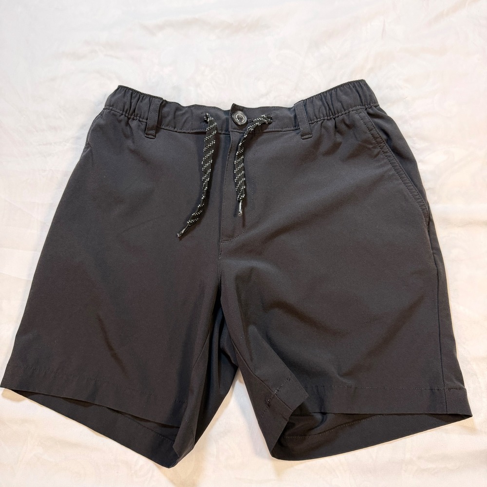 Chubbies Everywear Shorts Mens Small Black Grey 6 Inch Inseam Stretch Casual